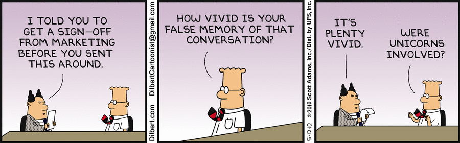 Cartoon – How Vivid is your False Memory? | HENRY KOTULA